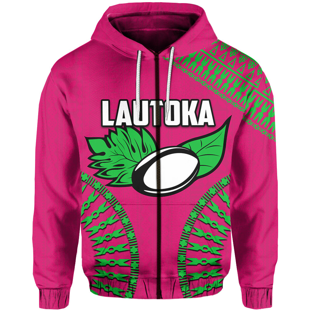 ( And Number) Lautoka Fiji Rugby Zip Hoodie