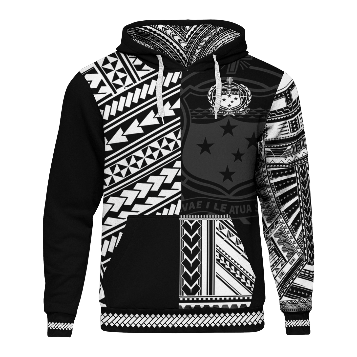 Samoa Hoodie Polynesian Portion Version