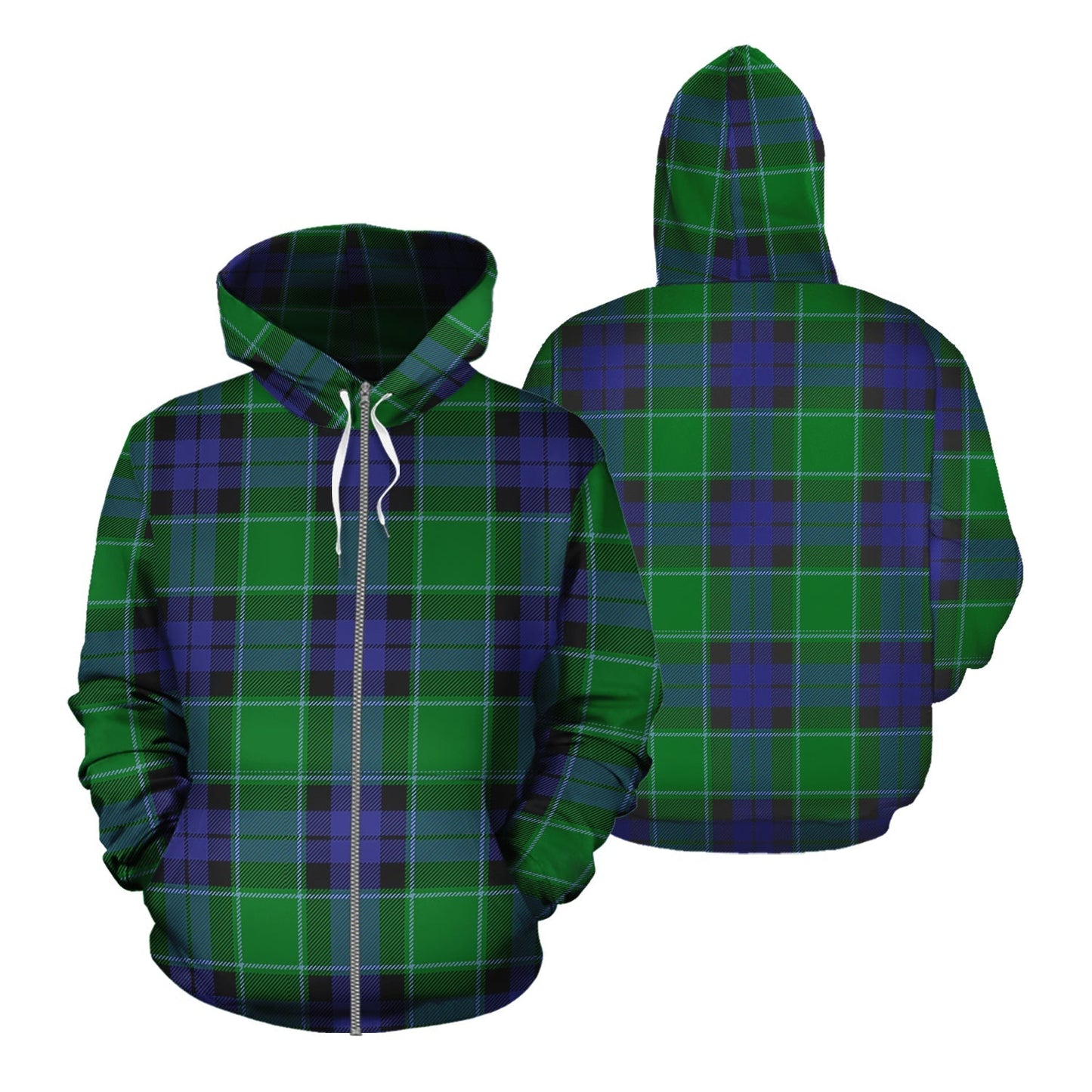 Printivon Monteith Tartan Hoodie