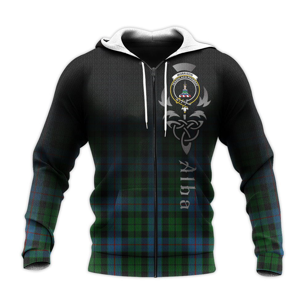 Printivon Morrison Society Tartan Crest Alba Celtic Hoodie