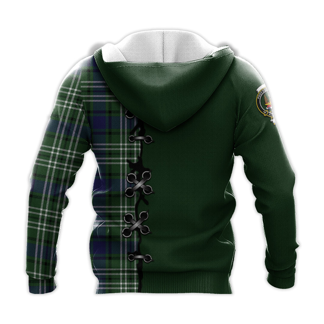 Printivon Mow Tartan Hoodie Lion Rampant And Celtic Thistle Style