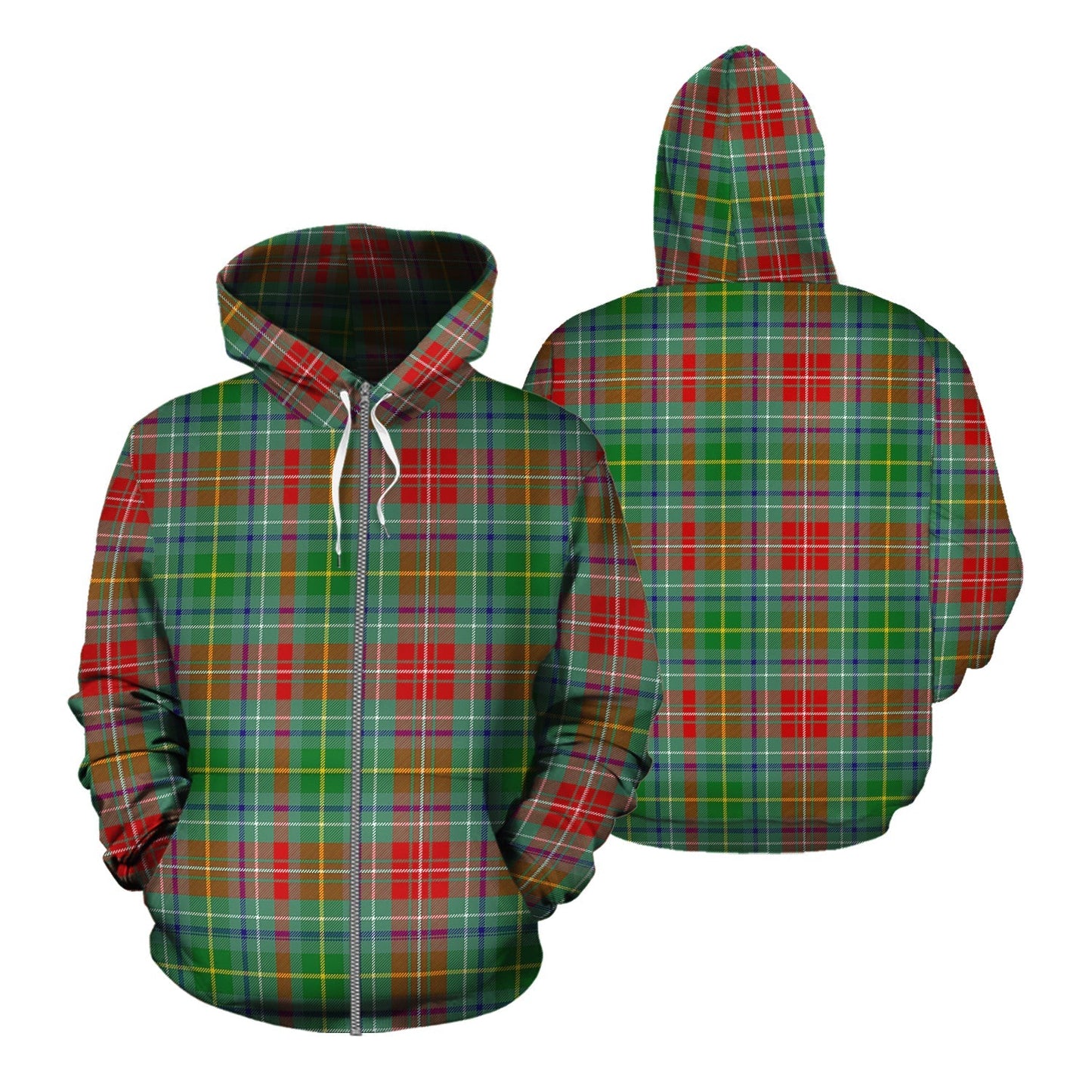 Printivon Muirhead Tartan Hoodie