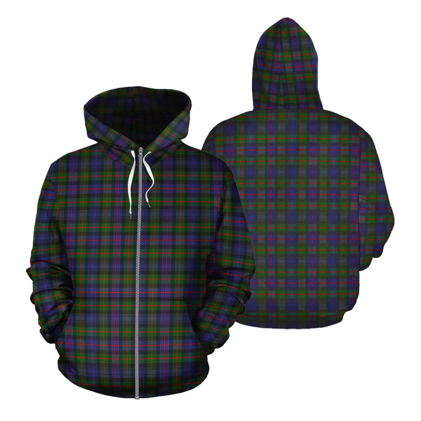 Printivon Murray Of Atholl Modern Tartan Hoodie
