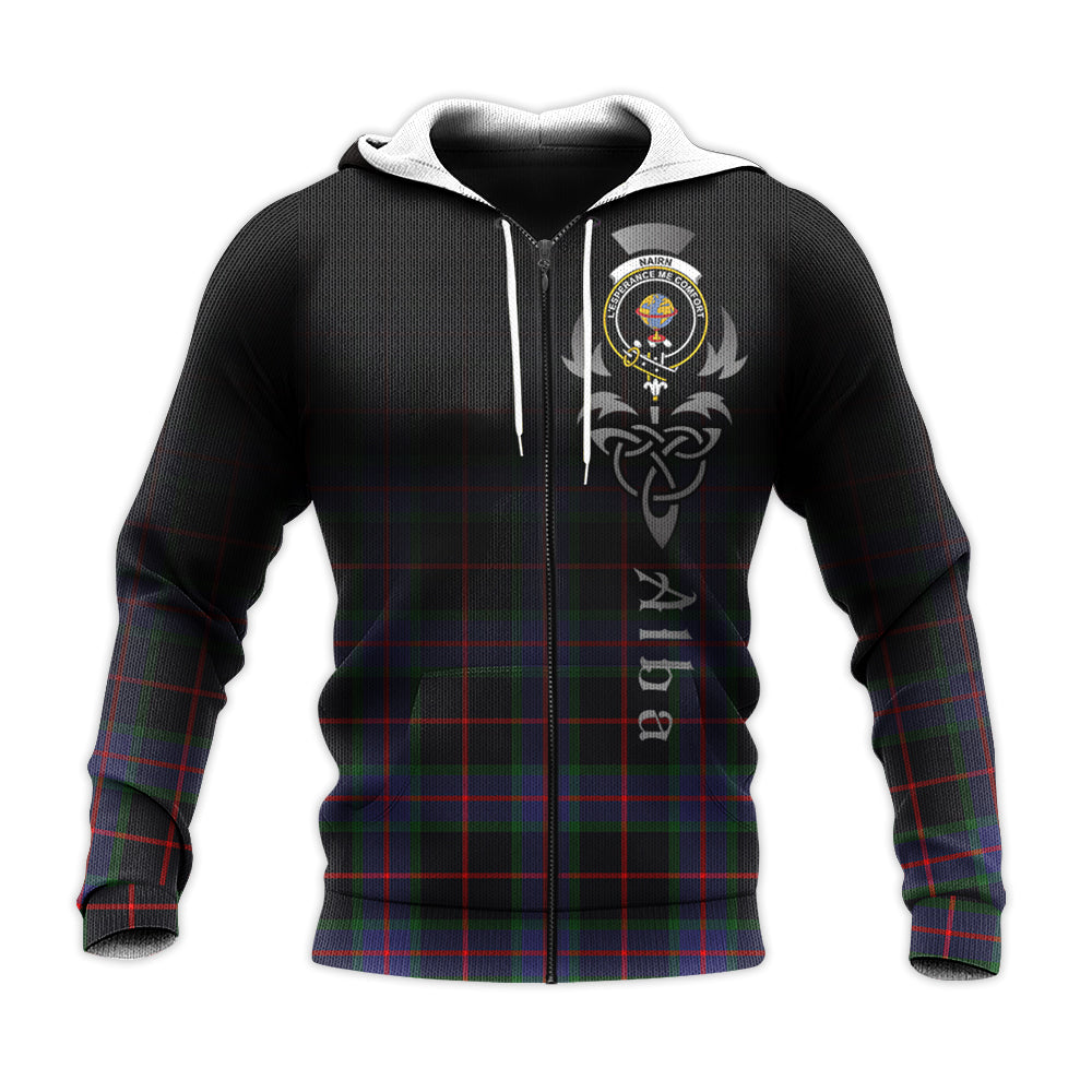Printivon Nairn Tartan Crest Alba Celtic Hoodie