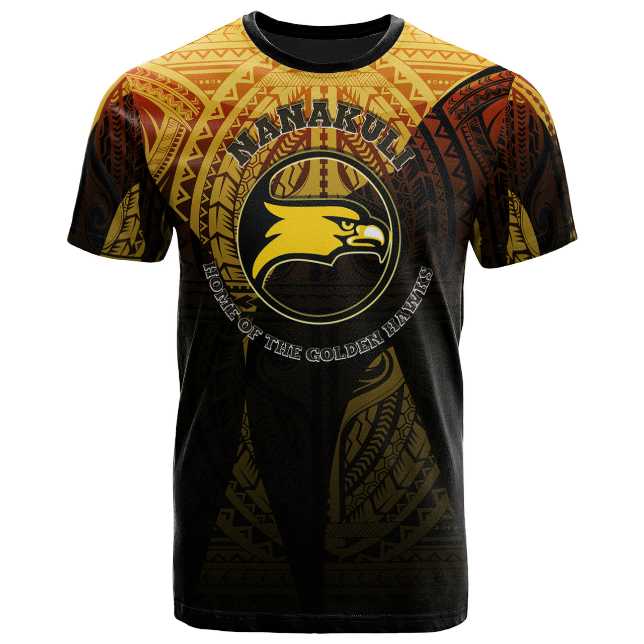 Hawaii Nanakuli High and Intermediate School T Shirt Nanakuli High School Polynesian Pattern