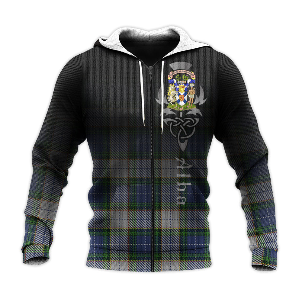 Printivon Novascotia District Dress Tartan Crest Alba Celtic Hoodie