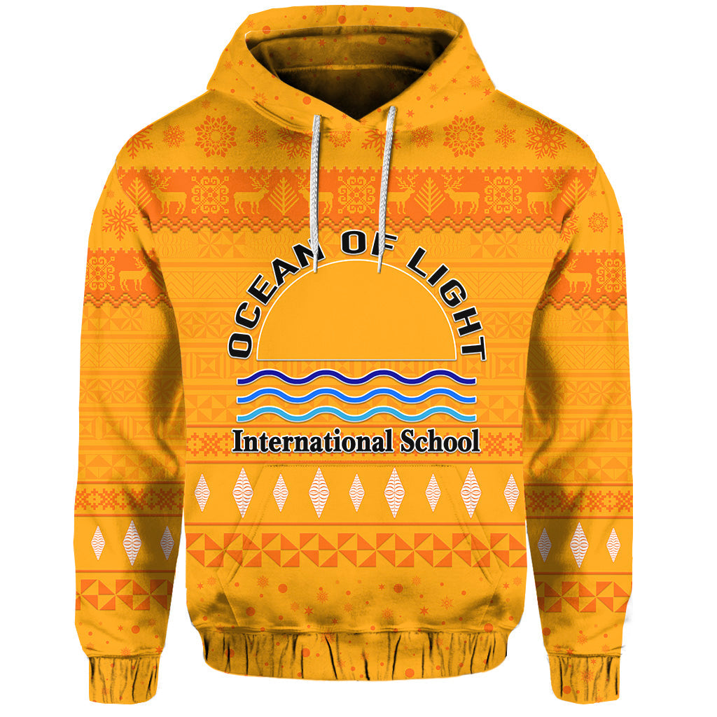 Ocean of Light International School Christmas Hoodie Simple Style