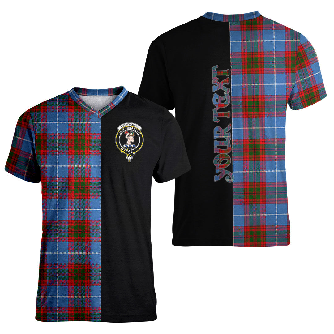 Printivon Pennycook Tartan Personalize Half T shirt