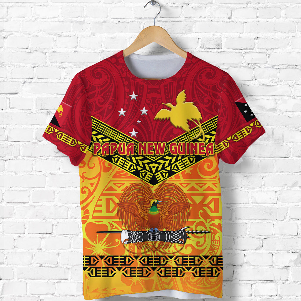 Papua New Guinea Kumuls T Shirt Simple Style - Red Vibes