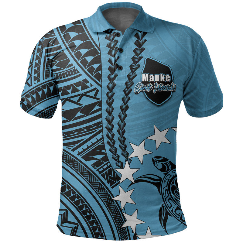 Cook Islands Mauke Polynesian Polo Shirt