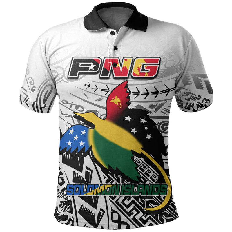 Papua New Guinea And Solomon Islands Polo Shirt