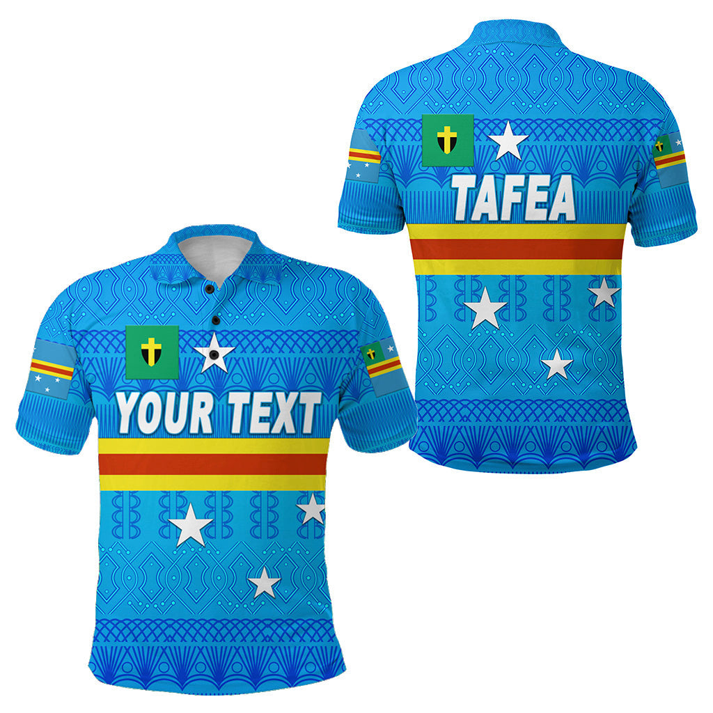 Custom Personalised Tafea Province Polo Shirt Vanuatu Pattern Traditional Style