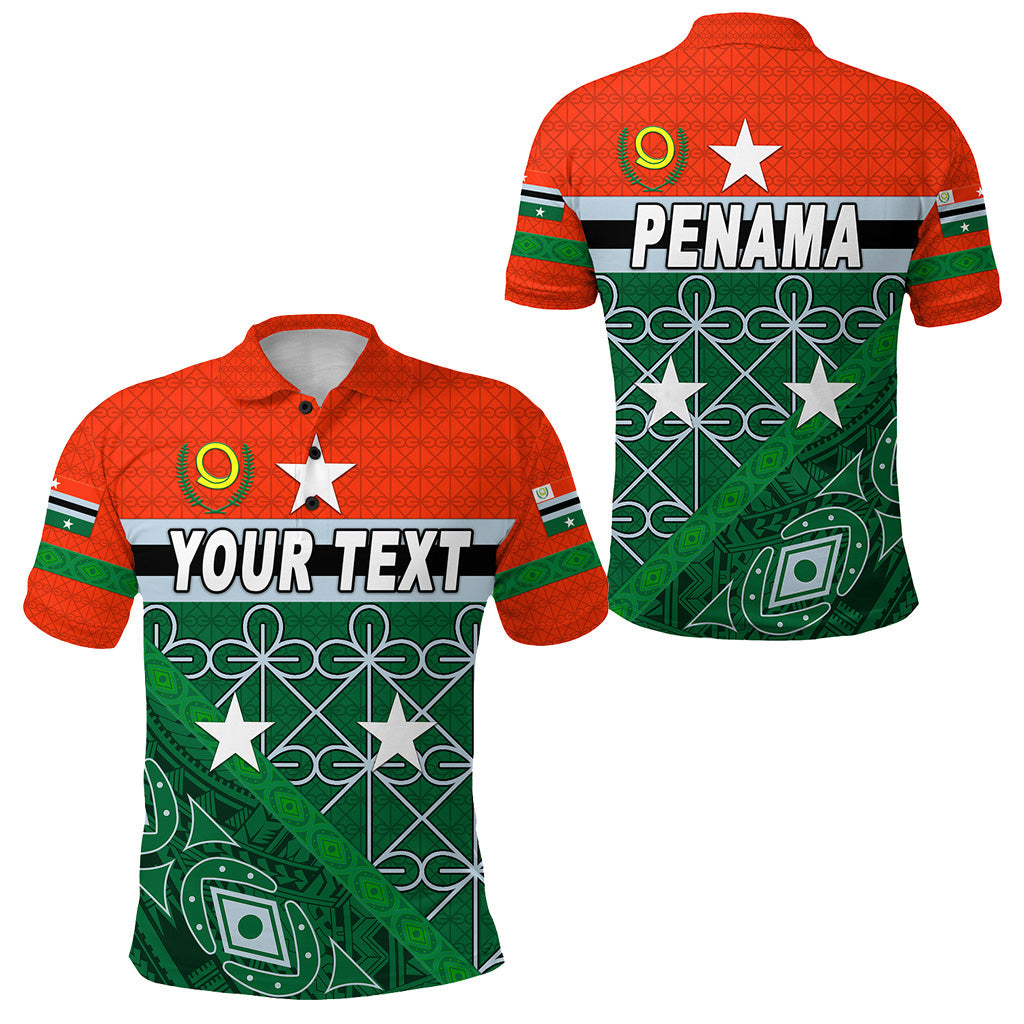 Custom Personalised Penama Province Polo Shirt Vanuatu Pattern Unique Style