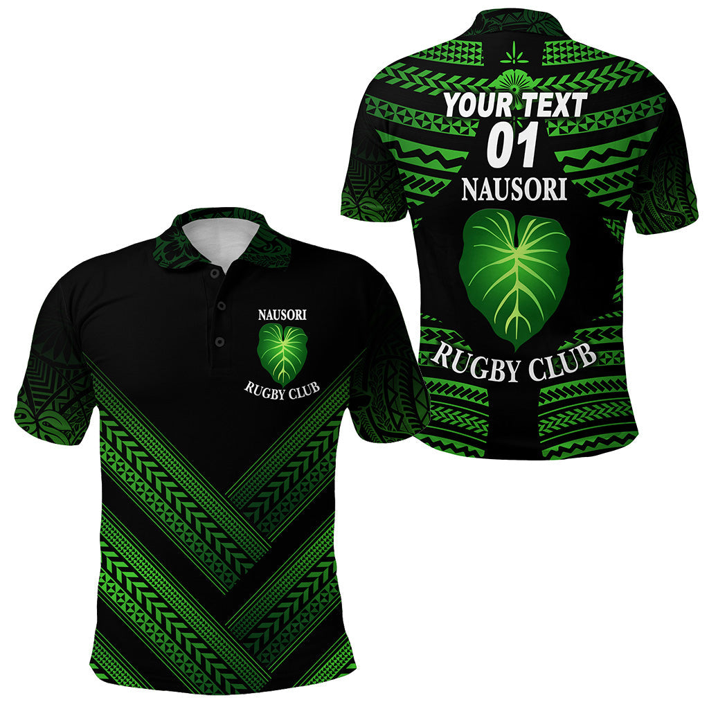 Custom Personalised Fiji Nausori Rugby Polo Shirt Creative Style, Custom Text And Number