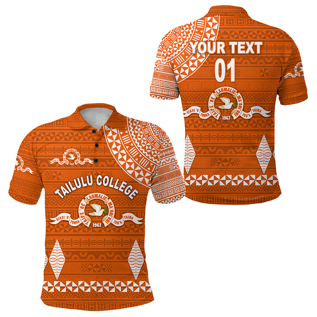 Custom Personalised Tonga Tailulu College Polo Shirt Simple Style