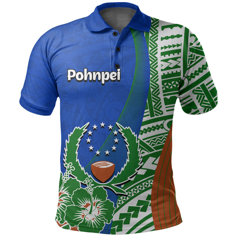 Pohnpei Of Micronesia Polo Shirt Vibe Style