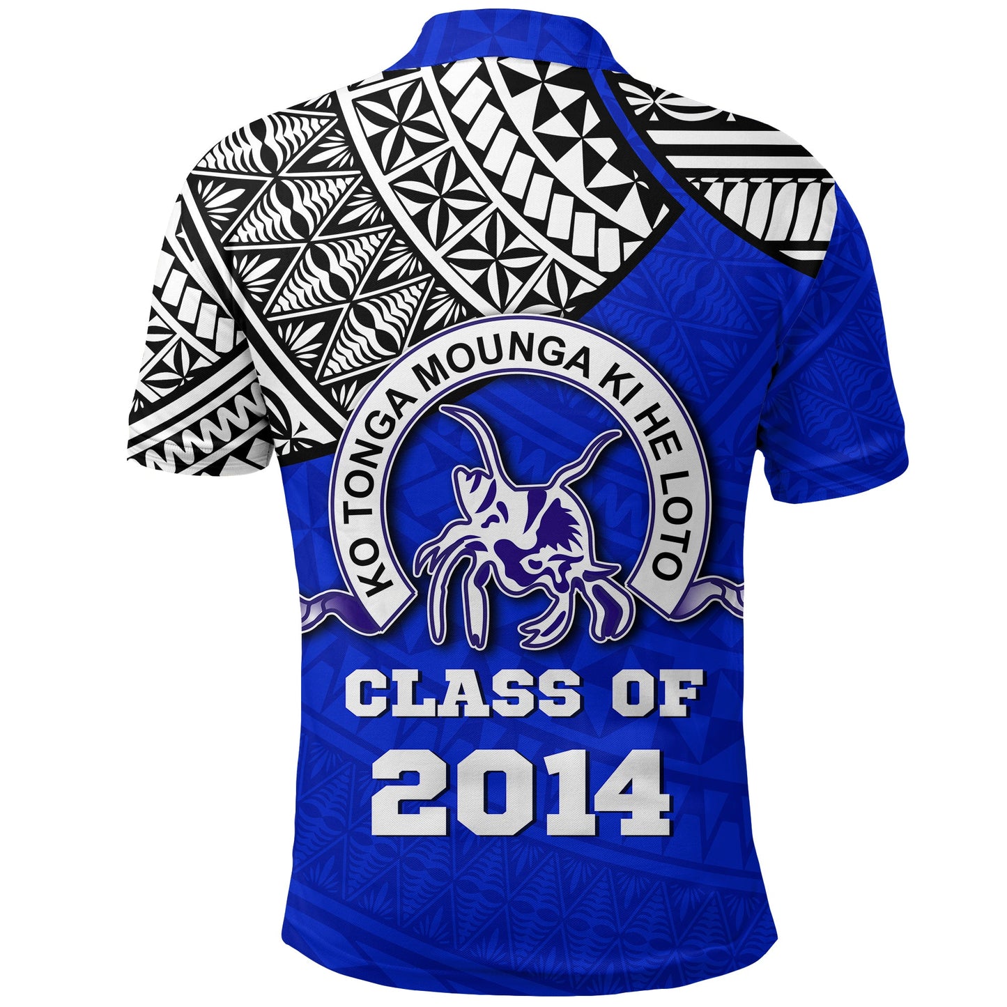 Custom Personalised Tupou College Toloa Old Boys Polo Shirt - Class of Year