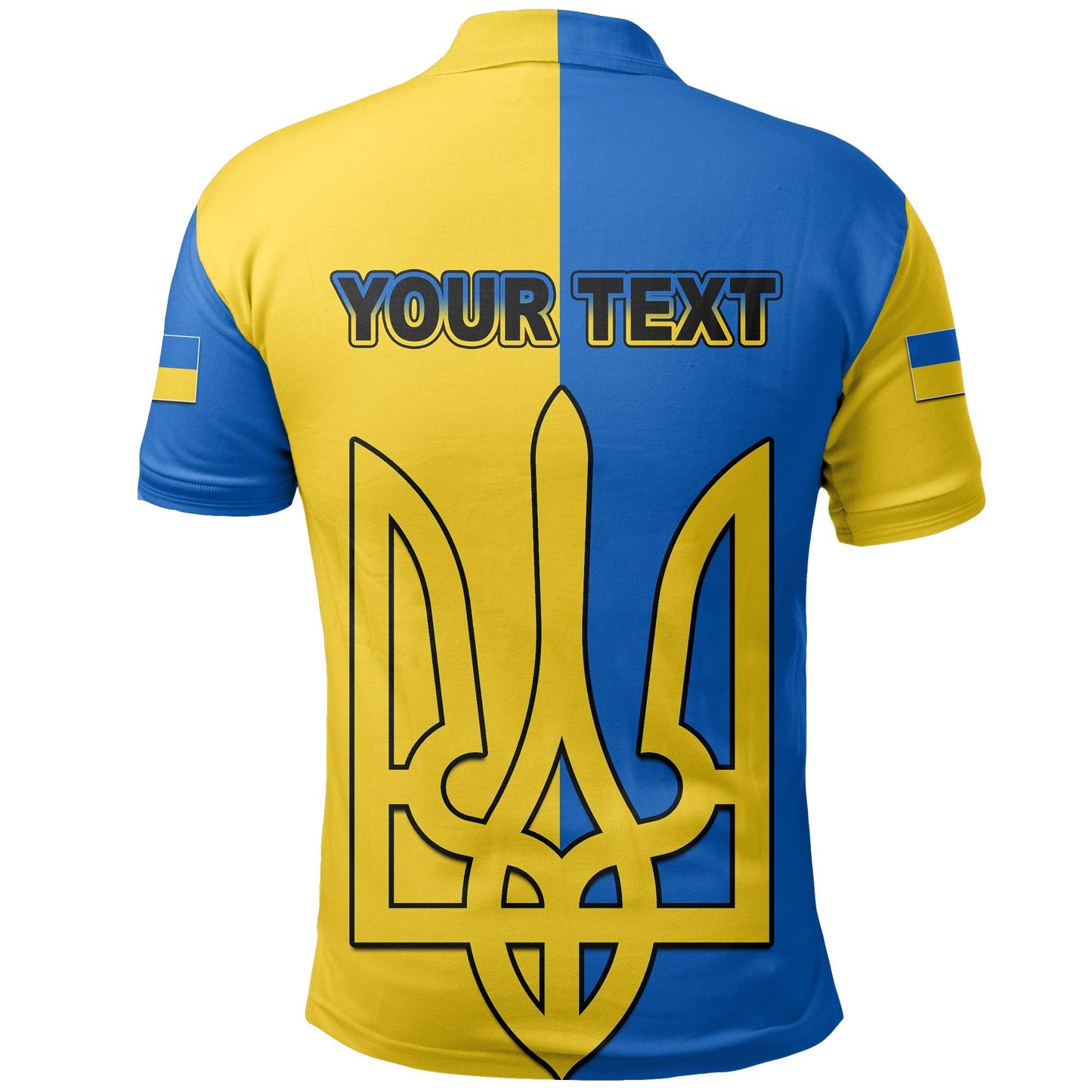 Custom Ukraine Polo Shirt Stand With Ukraine Flag Style