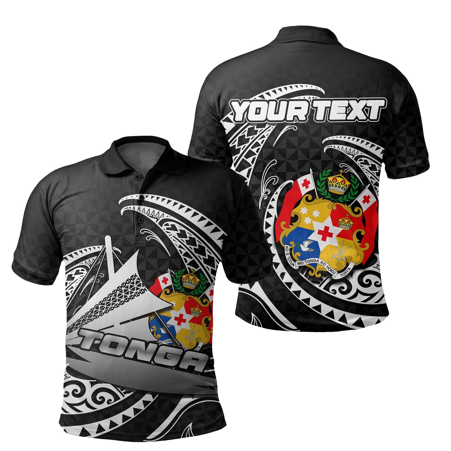 Custom PersonalisedTonga Emancipation Day Polo Shirt Kalia No.2