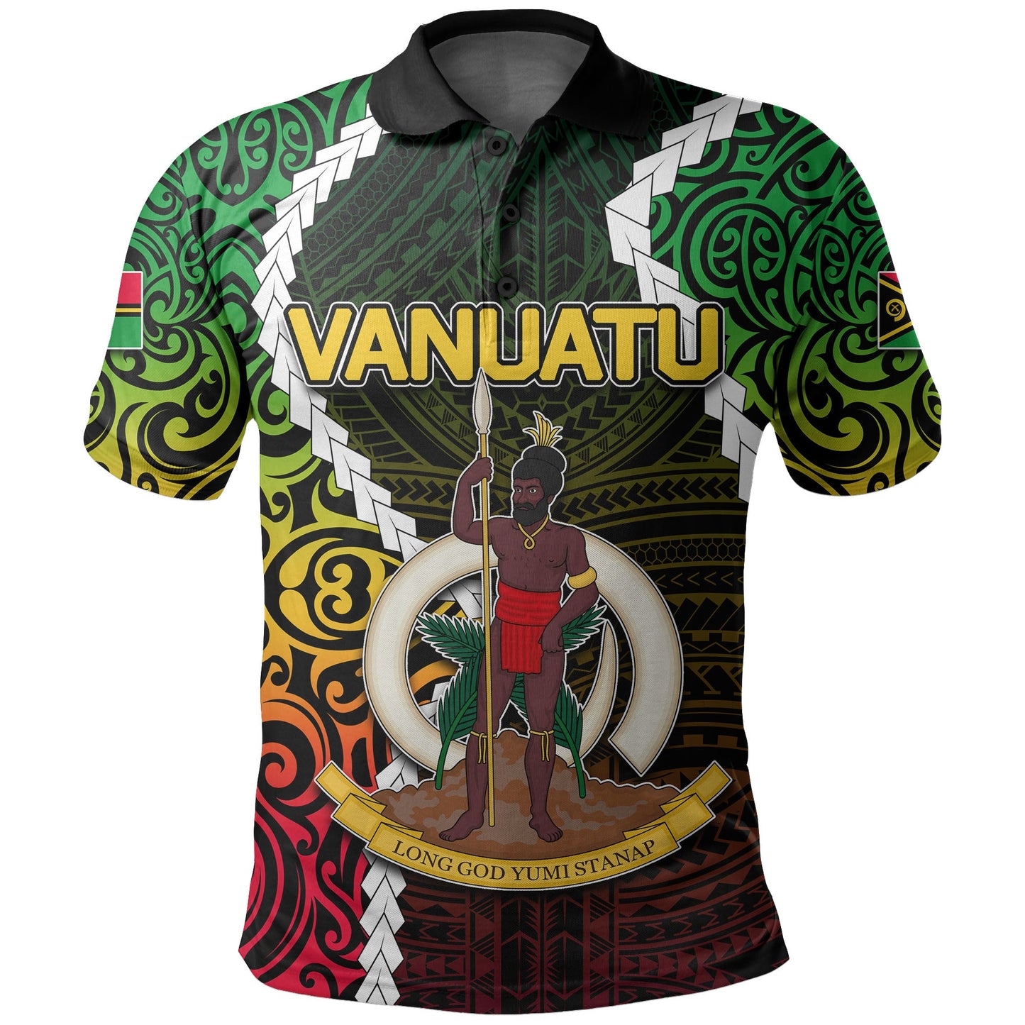 Vanuatu Polo Shirt Special Style Vanuatu Coat Of Arms Shirt