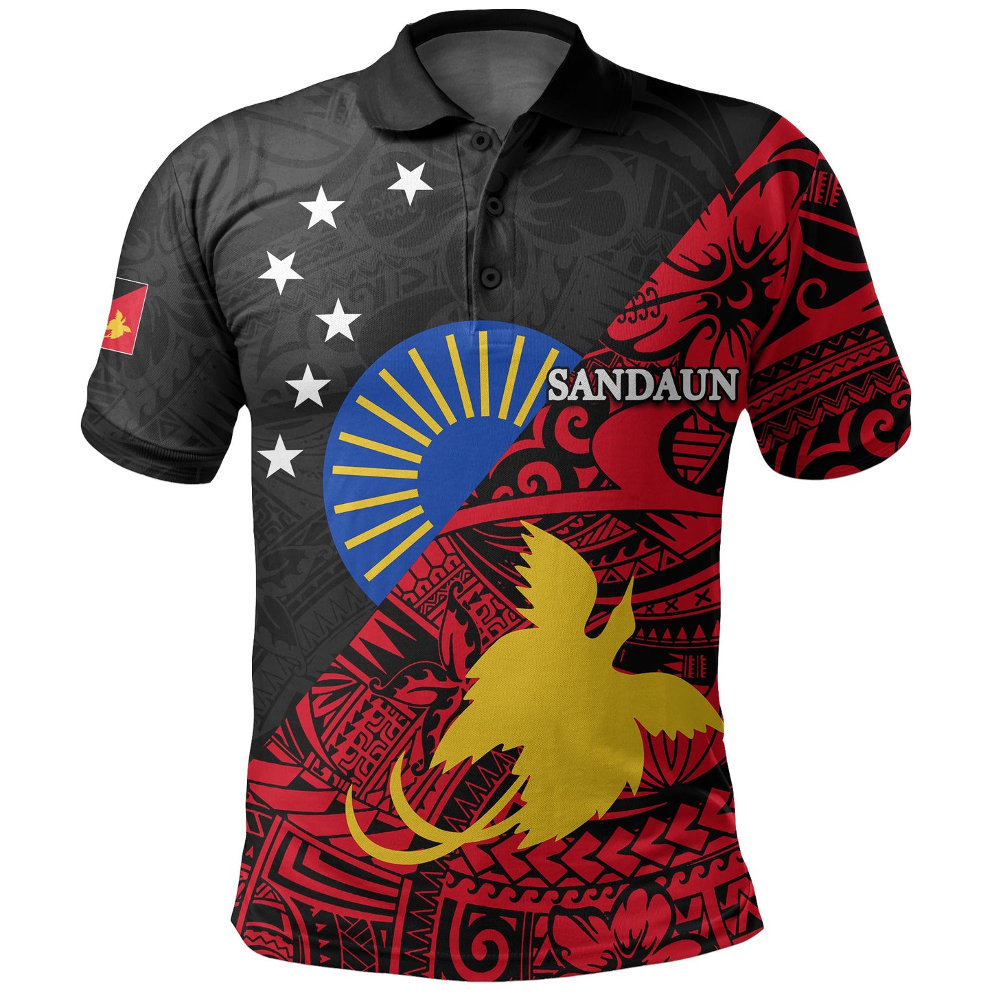 Sandaun Province Polo Shirt Of Papua New Guinea
