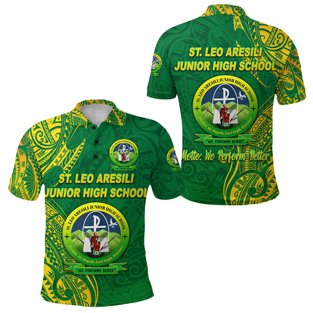 St. Leo Aresili Junior High School Polo Shirt Original Style