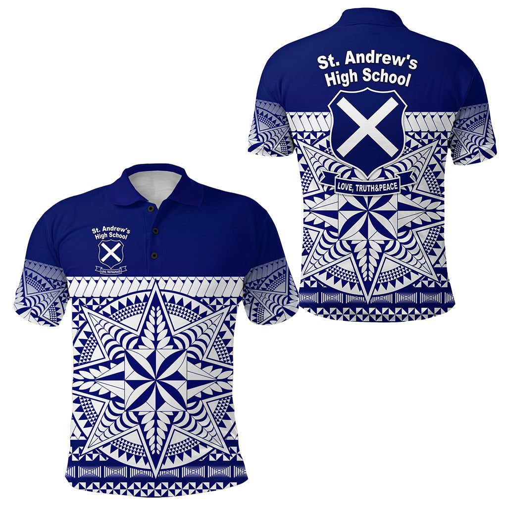 St. Andrew's High School Polo Shirt Simplified Version