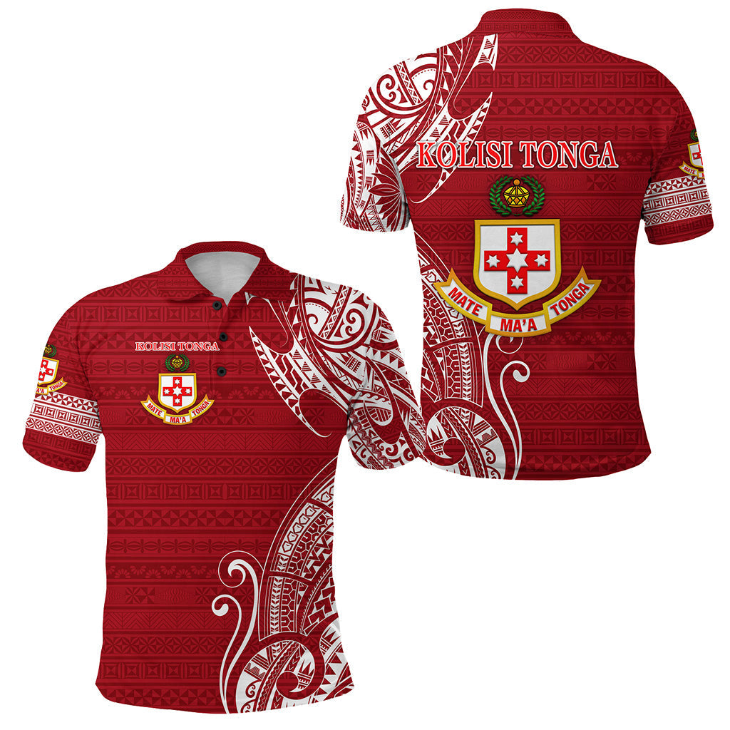 Kolisi Tonga Mate Ma'a Tonga Polo Shirt Simple