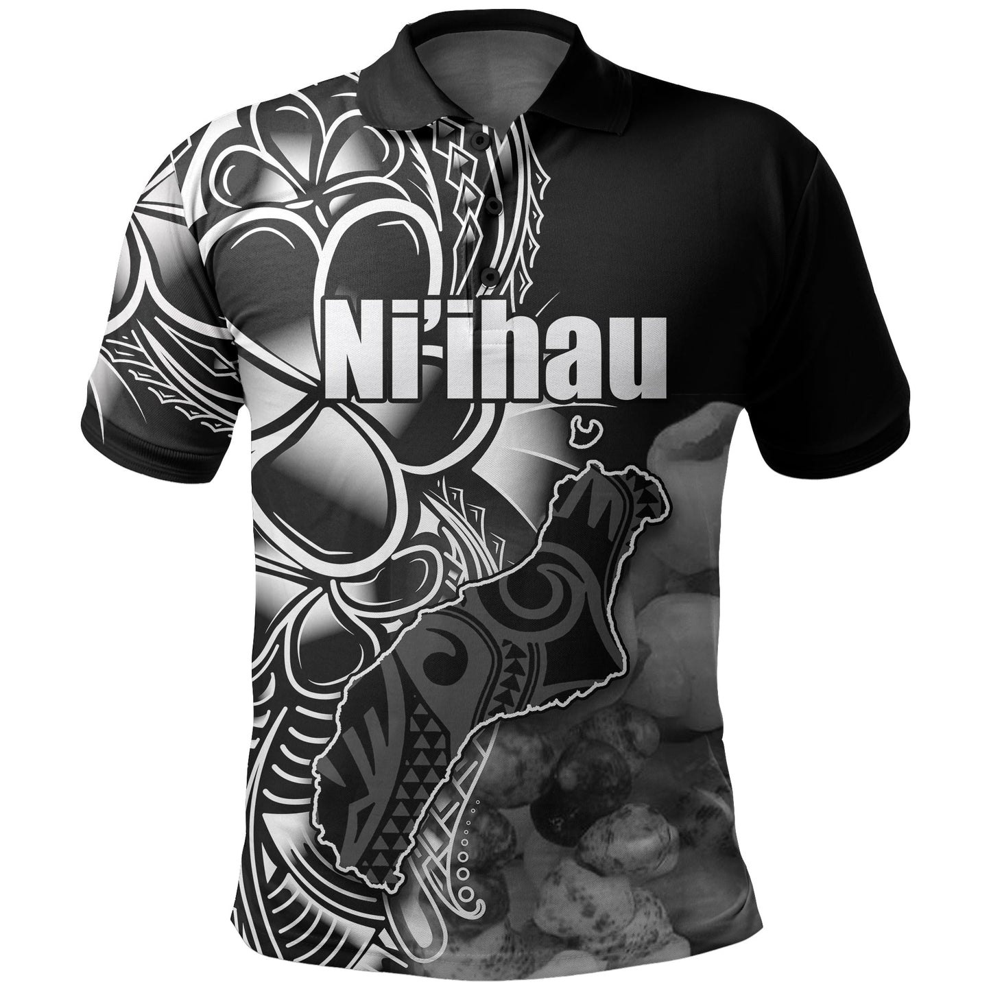 Hawaiian Islands Polo Shirt Ni’ihau Shirt All Over Print