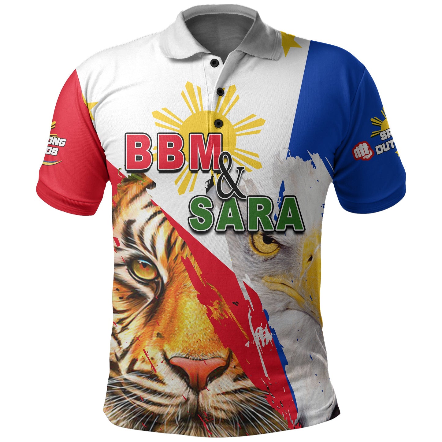 Philippines Polo Shirt BBM AND SARA Tiger - Eagles