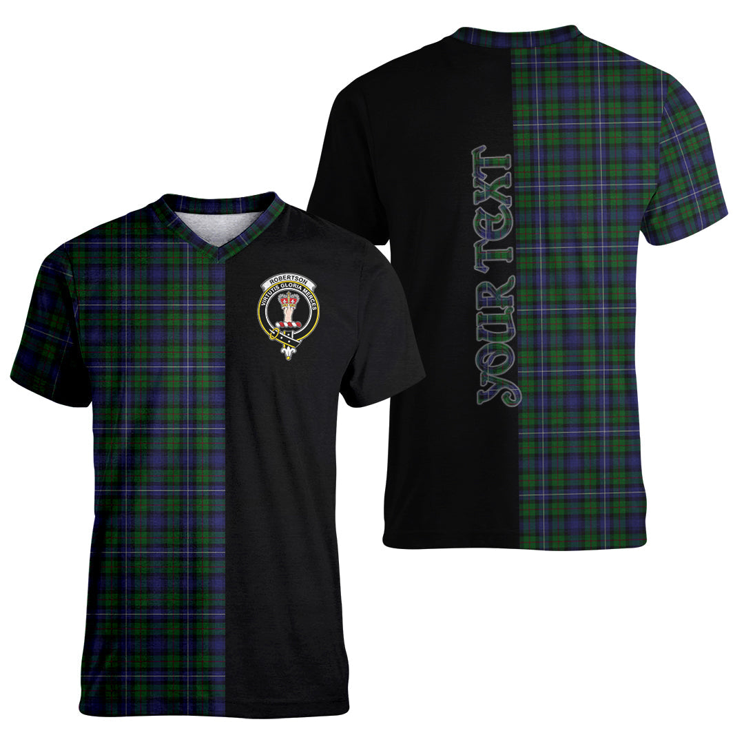 Printivon Robertson Hunting Tartan Personalize Half T shirt