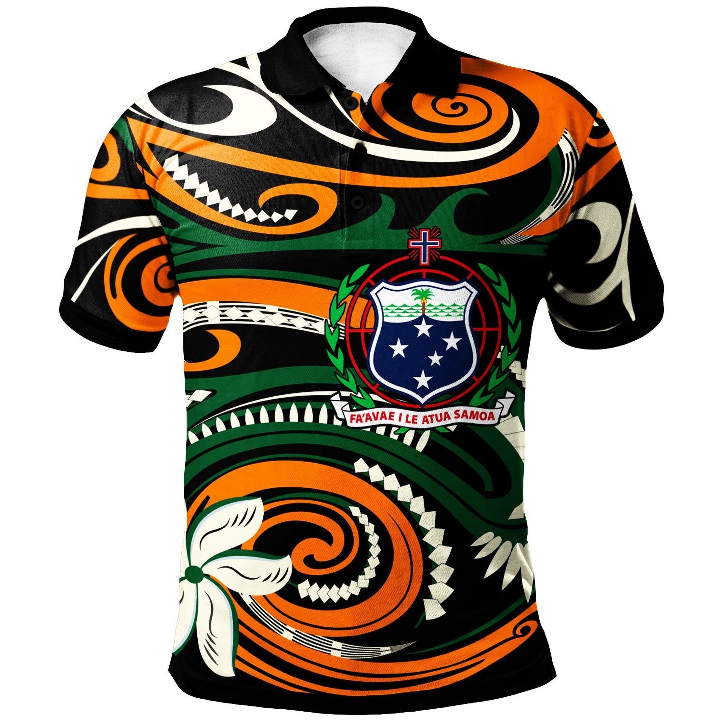 Samoa Polo Shirt - Vortex Style