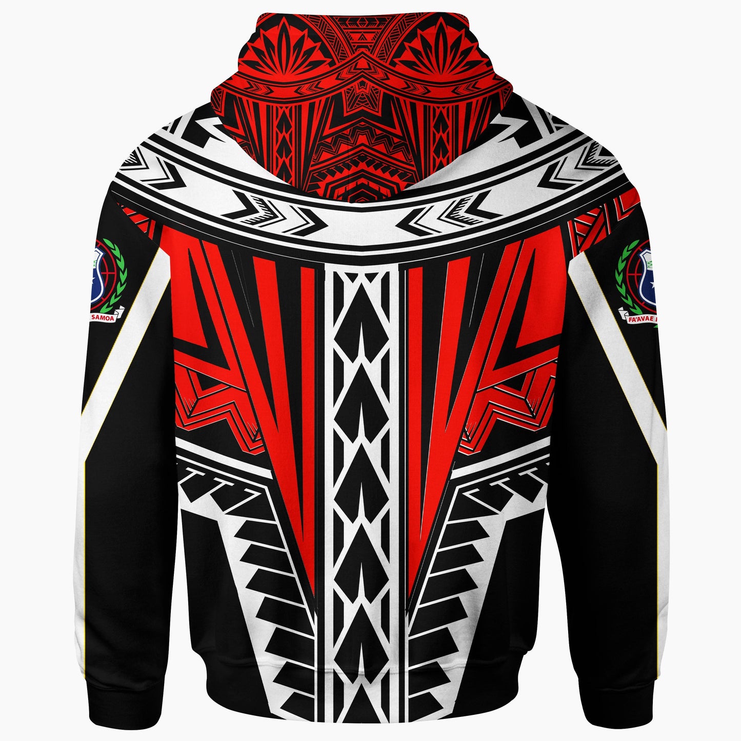 Samoa Hoodie It's In My DNA Red Color