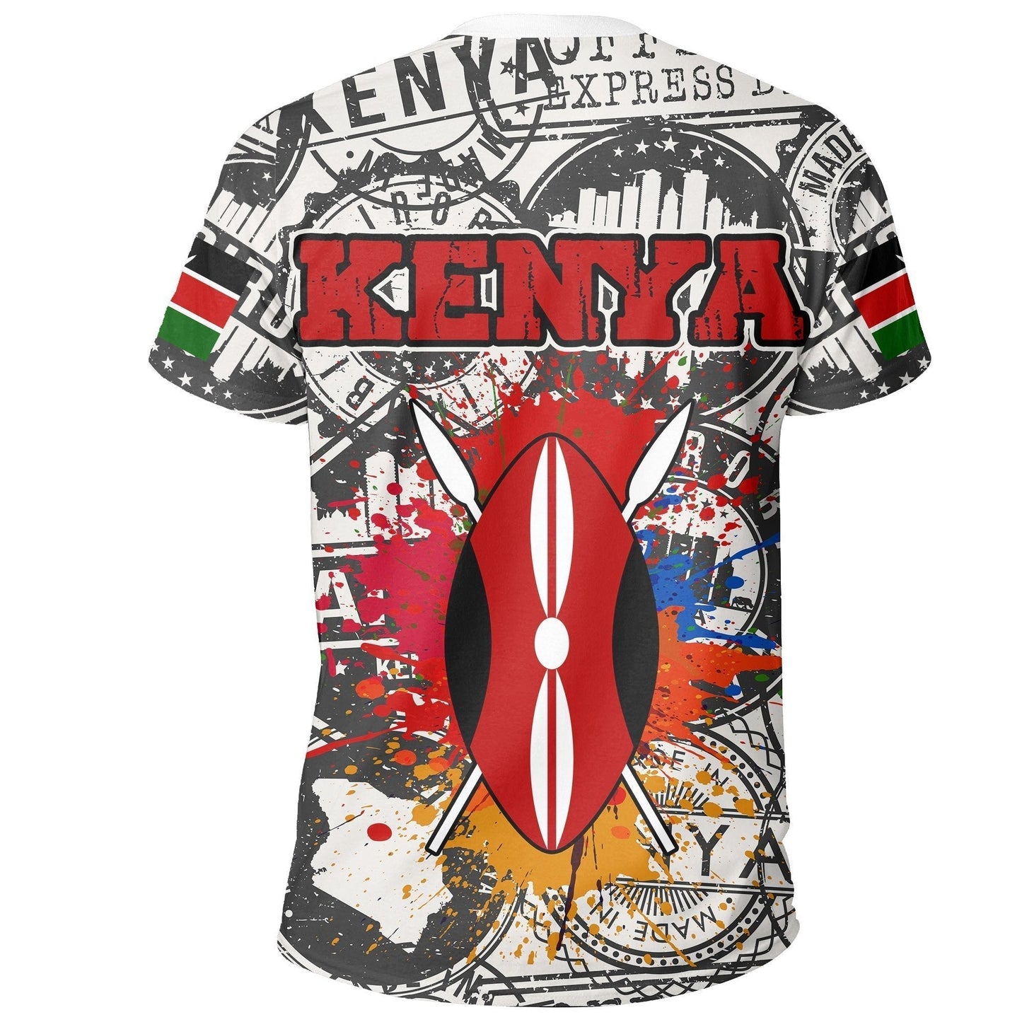 African T Shirt Kenya Dedan Kimathi African Tee