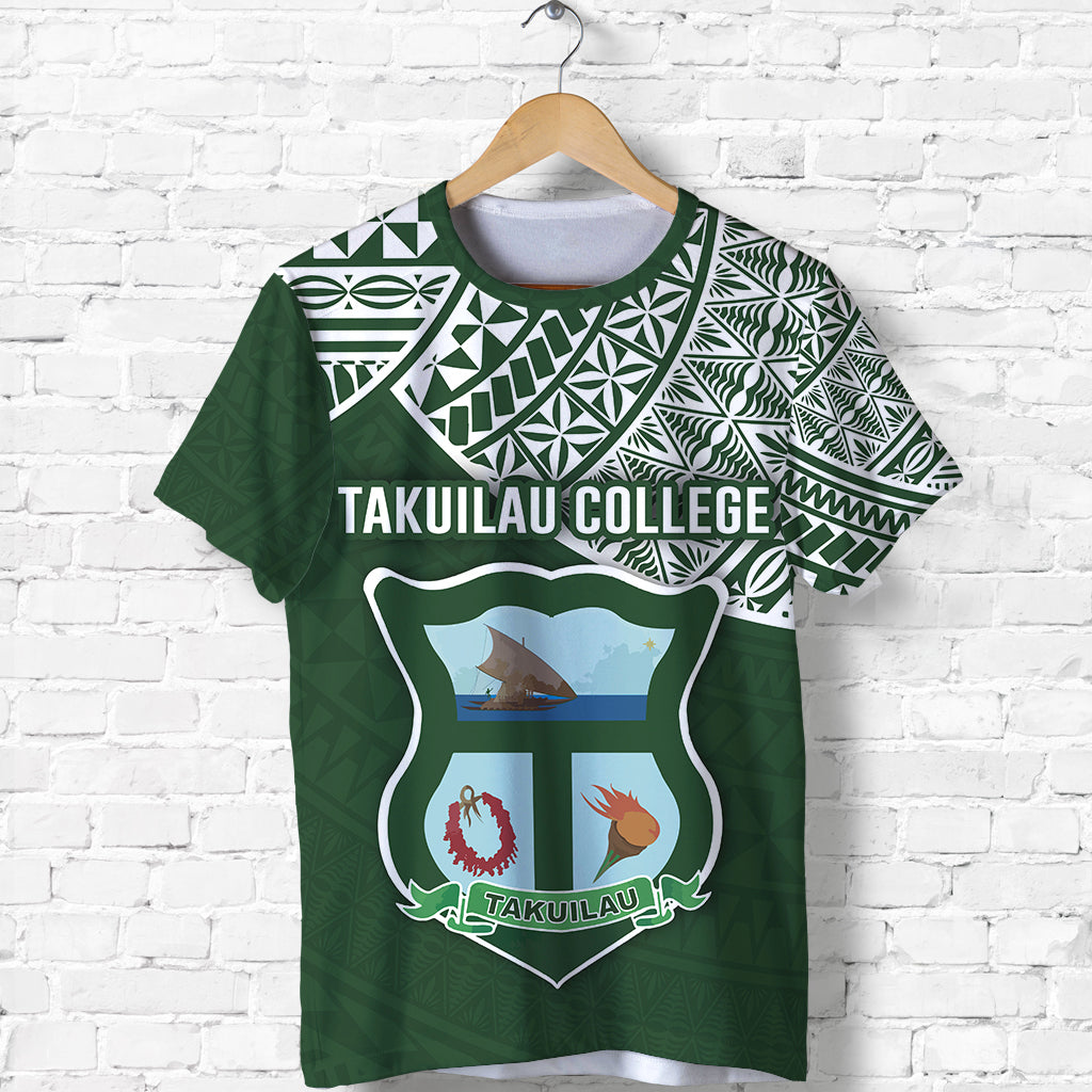Takuilau College T Shirt Tonga Pattern Shirt