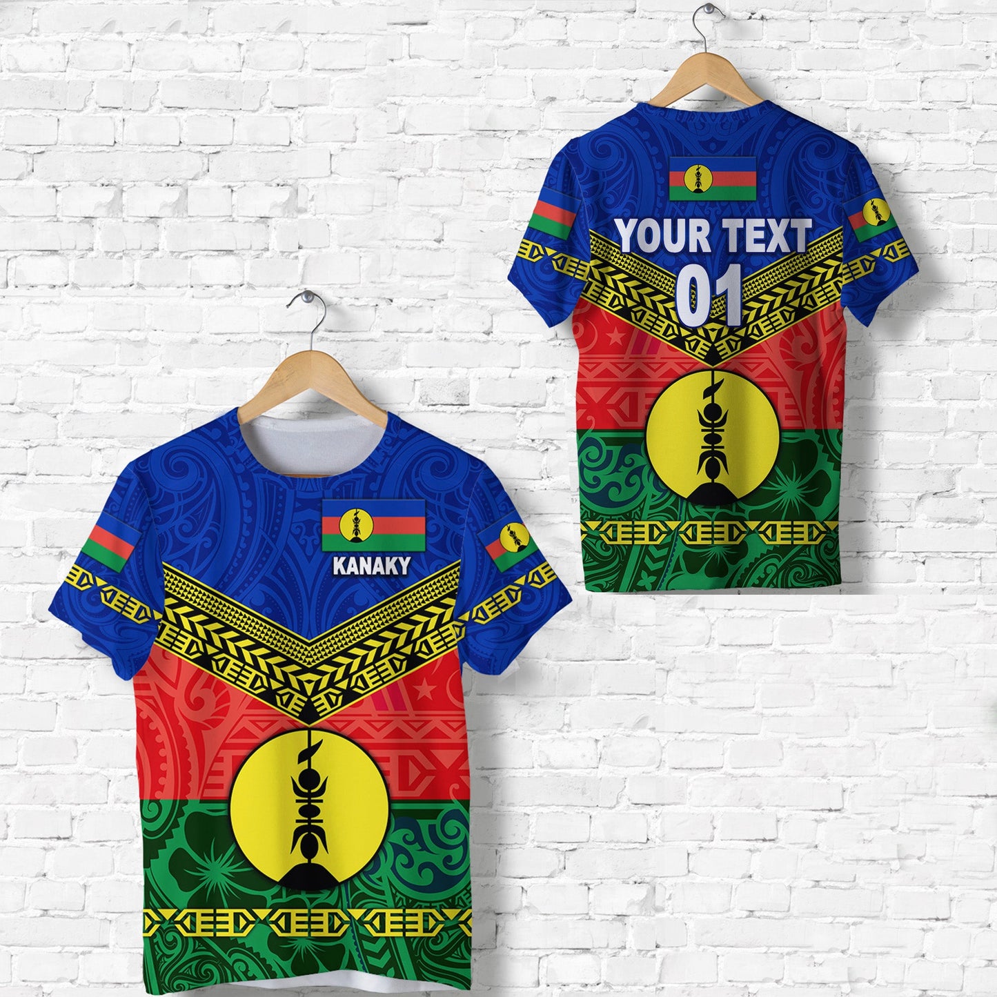 (Custom Personalised) New Caledonia Kanaky T Shirt Kanaky Vibes
