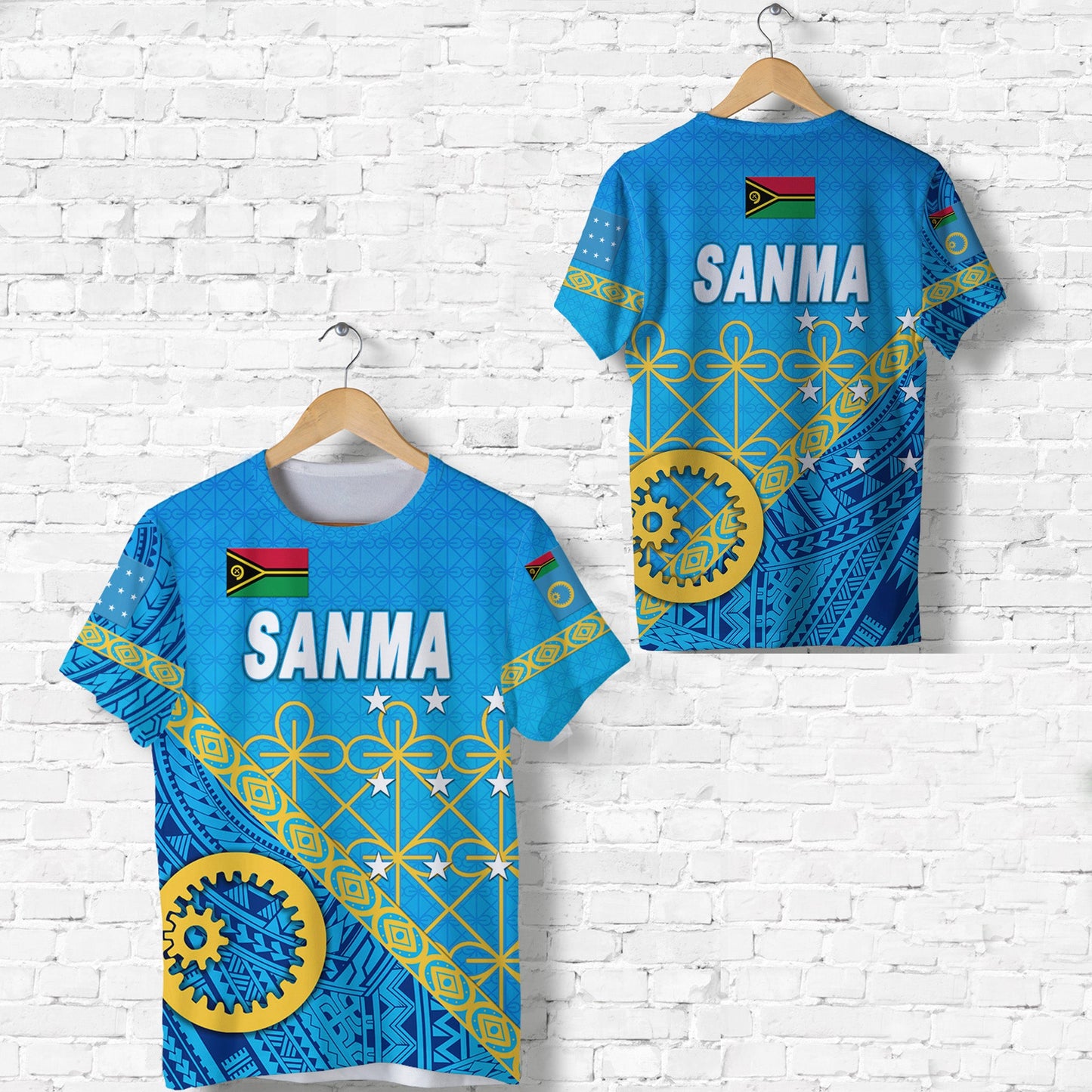 Sanma Province T Shirt Vanuatu Pattern Unique Style