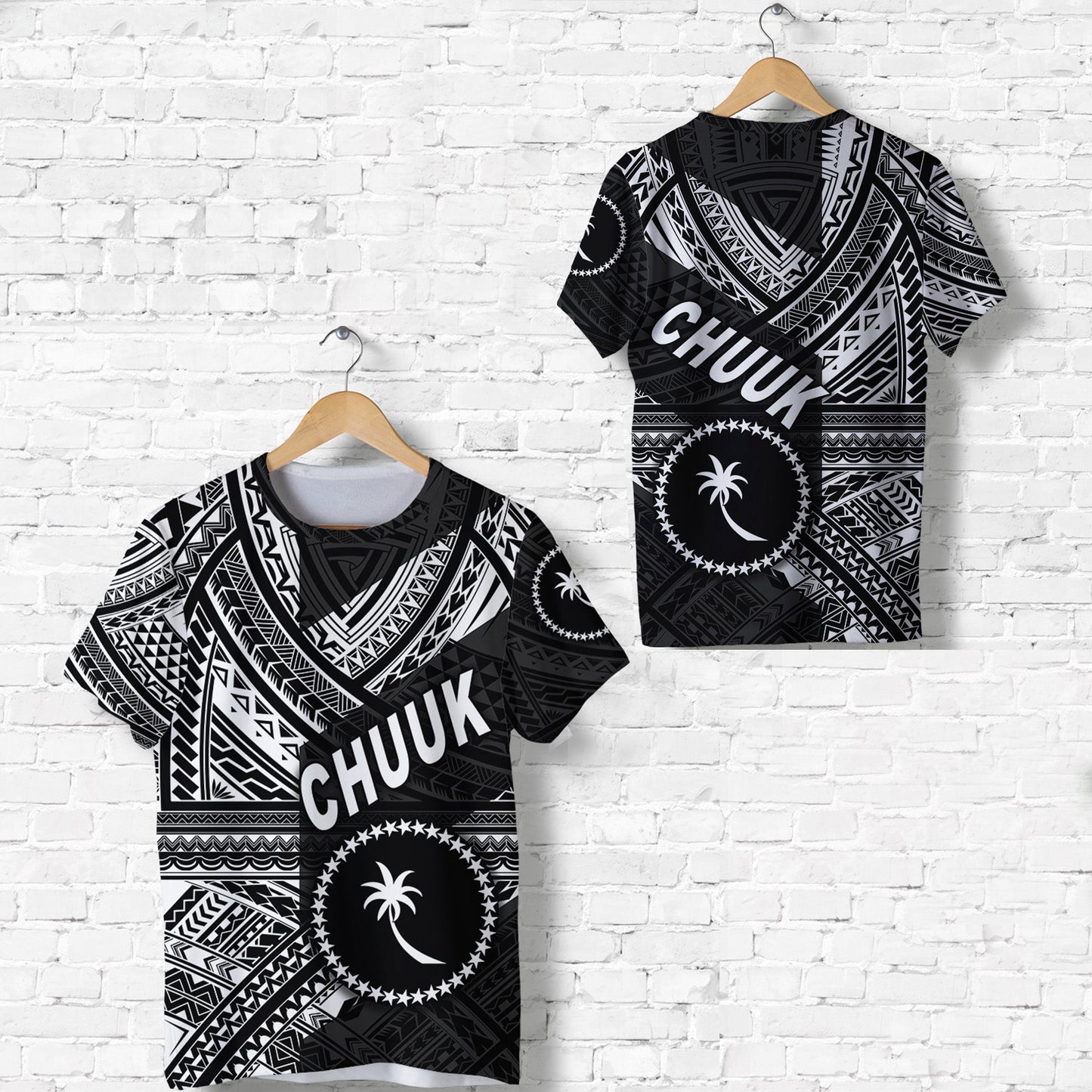 FSM Chuuk T Shirt Original Style Black