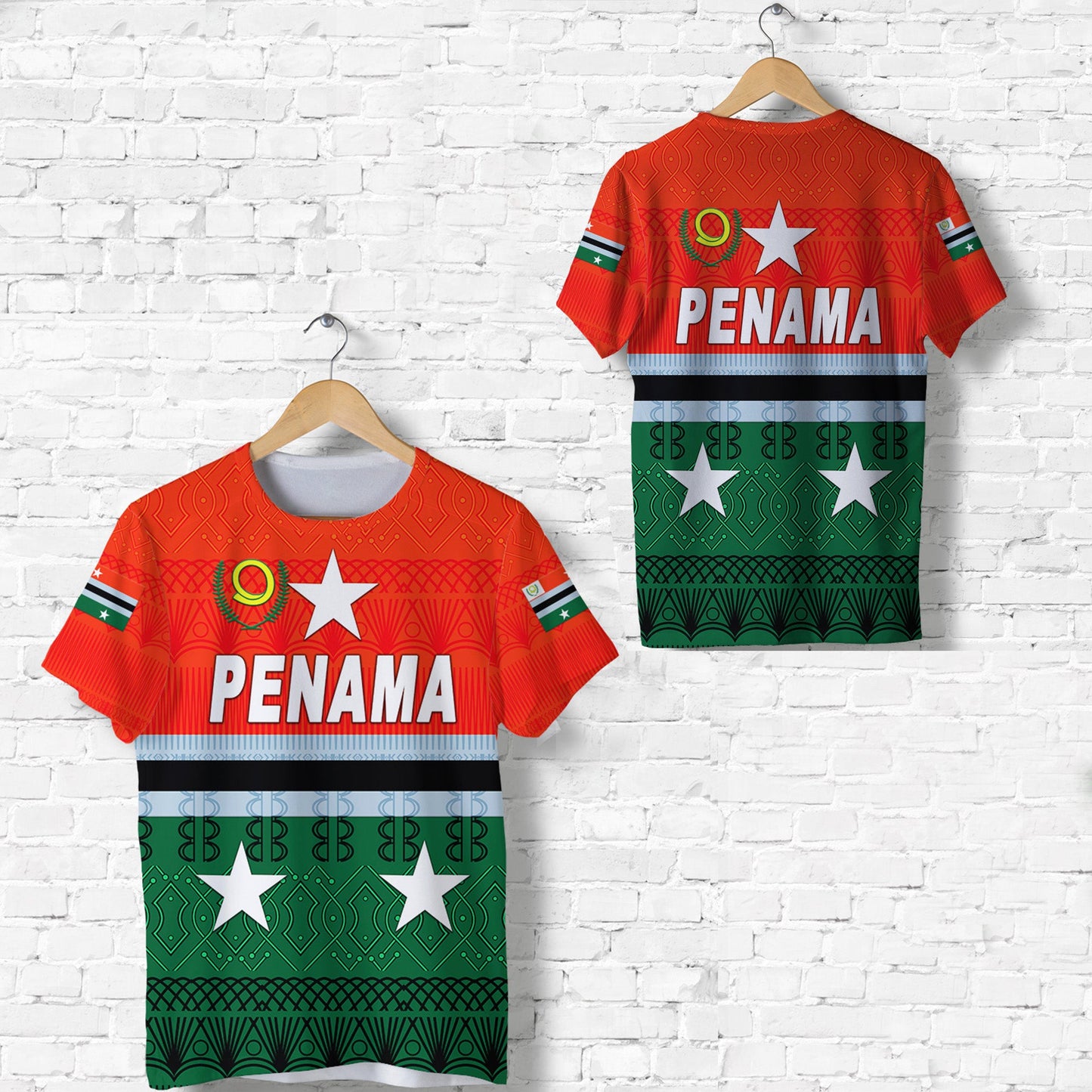 Penama Province T Shirt Vanuatu Pattern Traditional Style