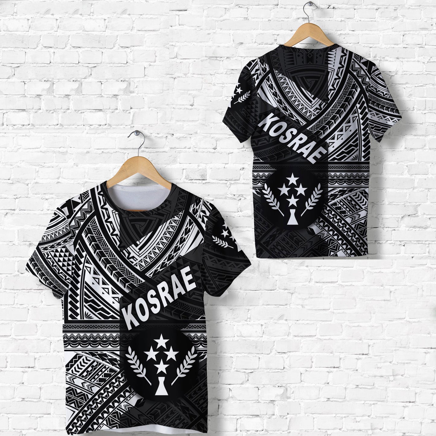 FSM Kosrae T Shirt Original Style Black