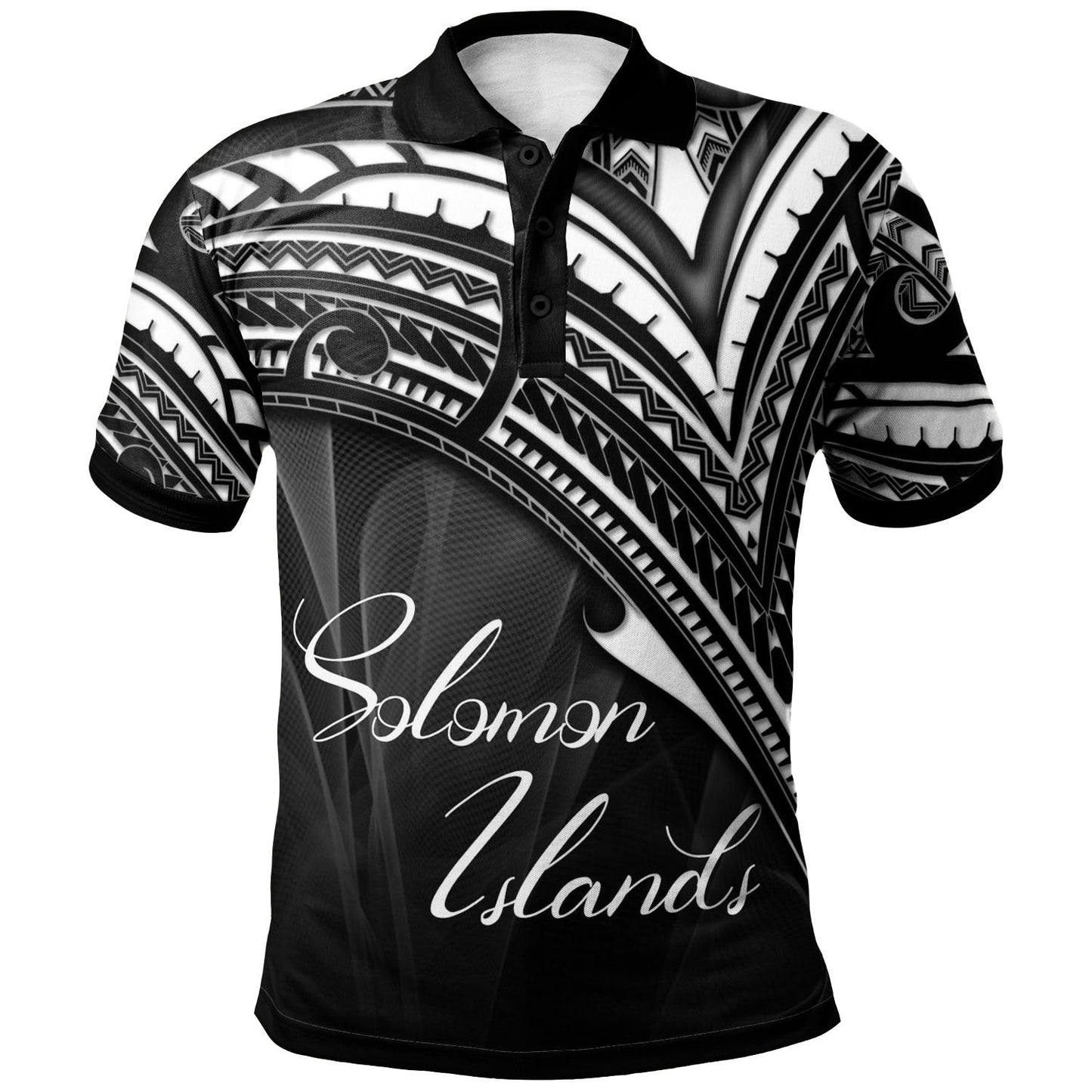 Solomon Islands Polo Shirt - Cross Style