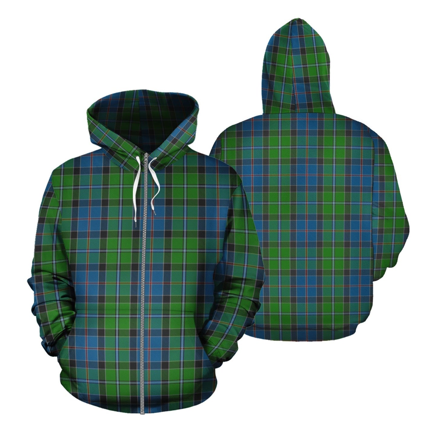 Printivon Stirling Tartan Hoodie