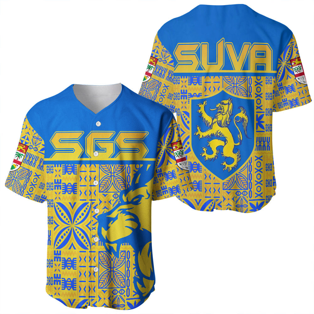 Suva Grammar School Baseball Jersey