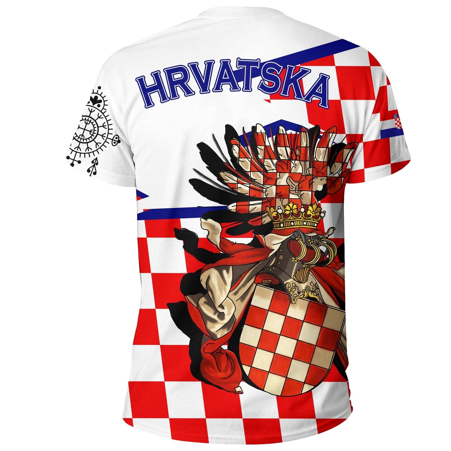 Croatia T Shirt Croatian Tattoo