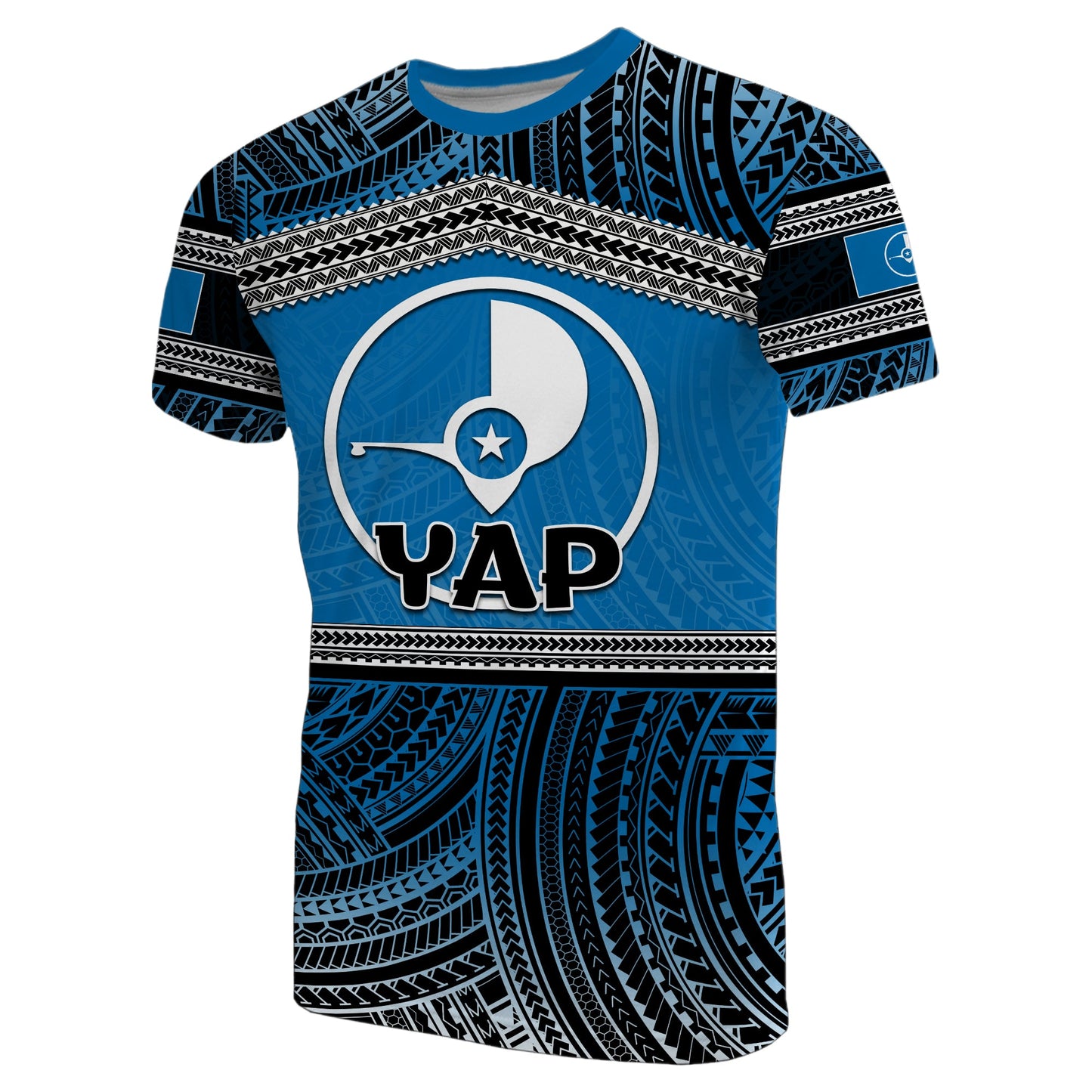 Yap T Shirt Polynesian Patterns