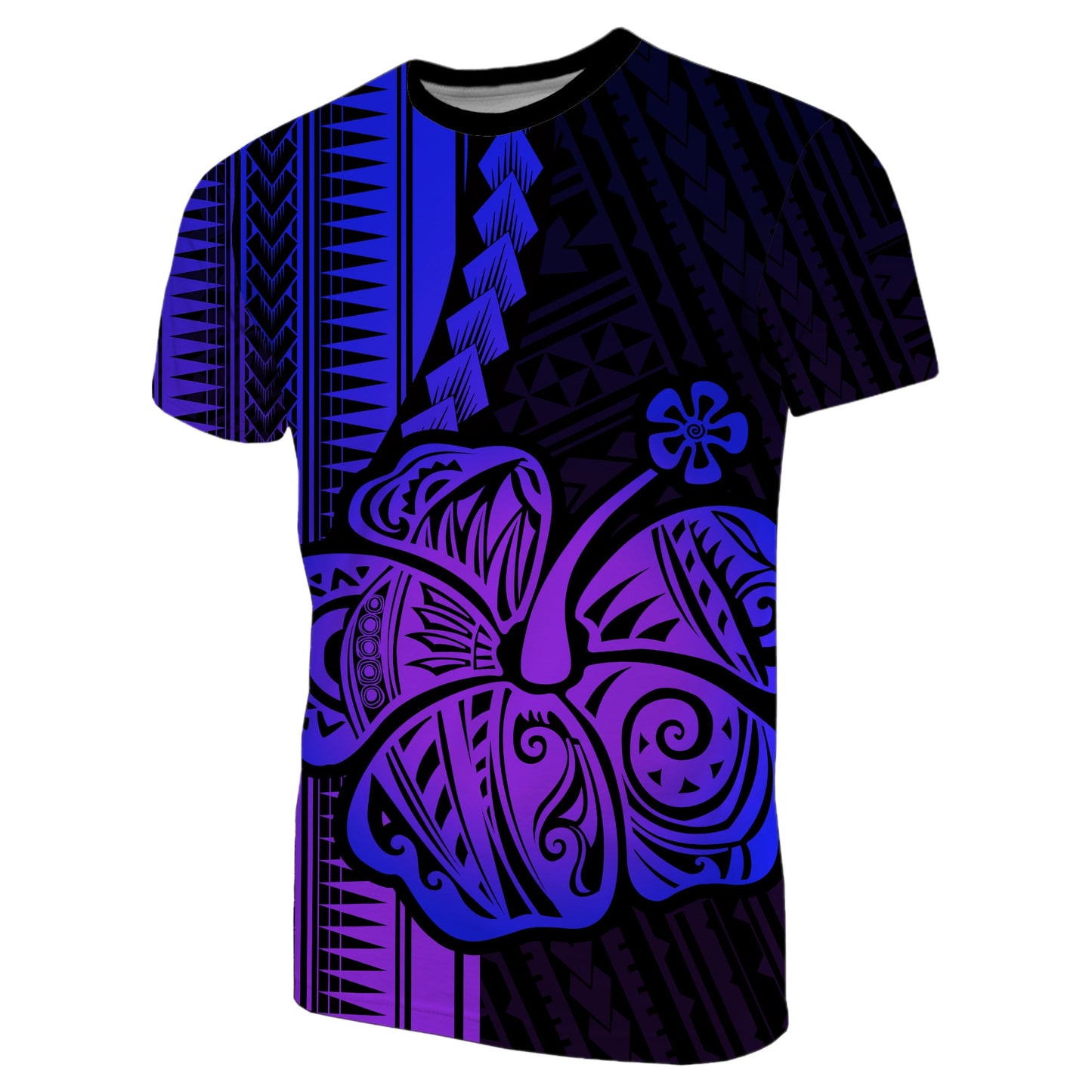 Polynesian Hibiscus T Shirt Hawaiian Style No.3