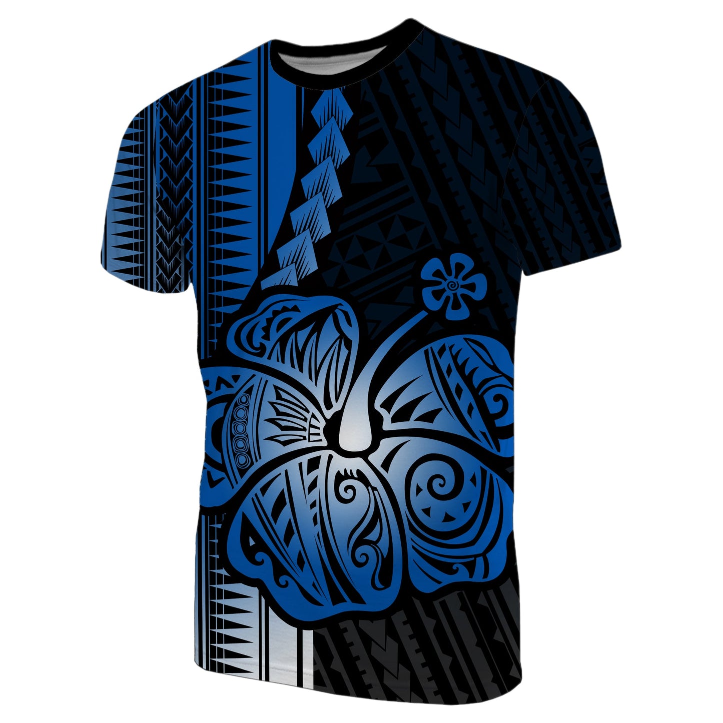 Polynesian Hibiscus T Shirt Hawaiian Style No.5
