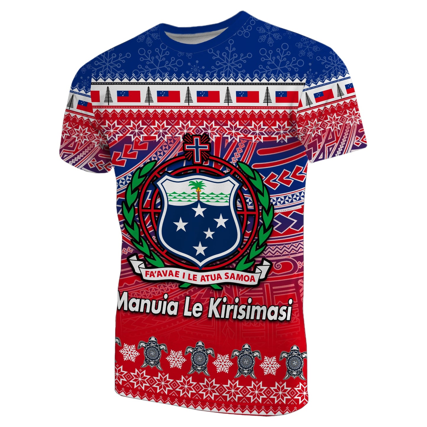 Samoa Christmas Manuia Le Kirisimasi T Shirt