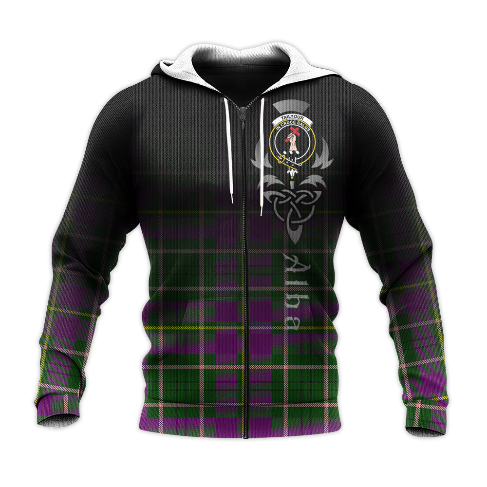 Printivon Taylor Tartan Crest Alba Celtic Hoodie