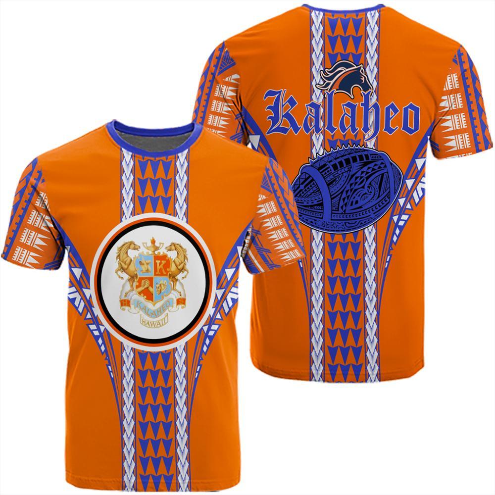 Hawaii Kalaheo High Football Jersey T Shirt AH